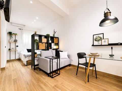 Estudio reformado y amueblado en Alicante